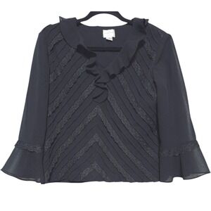 Emma James Whimsigoth Top Womens‎ Size 10 Lace Fairy Grunge Vintage Witchy Glam